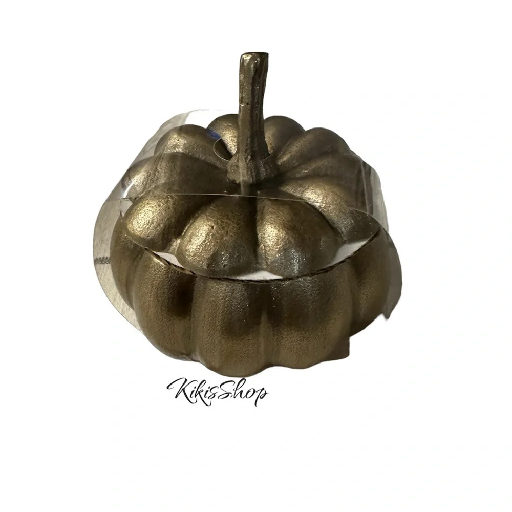 Studio McGee Recycle Aluminium Pumpkin Gold